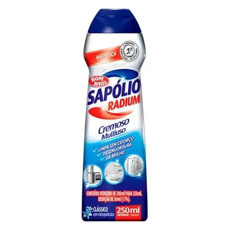Sapólio Radium Cremoso Clássico 250ml - 12 Unidades